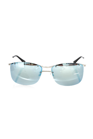 Silver Metallic Men Sunglasses