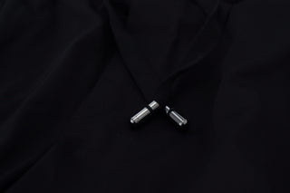 Black DG Print Mens Jogger Pants