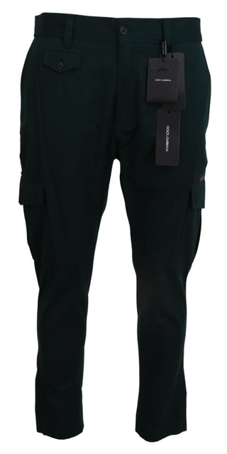Green Cargo Cotton Stretch Jeans Pant
