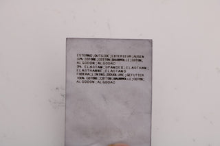 Gray Cotton Stretch Chinos Pants