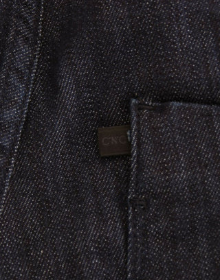 Blue skinny leg jeans