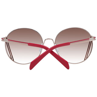 Rose Gold Metal Sunglasses