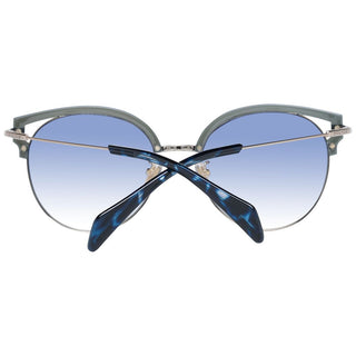 Blue Metal & Plastic Sunglasses