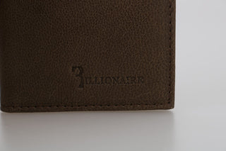Brown Leather Bifold Wallet