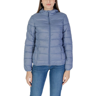 Blue Nylon Coat