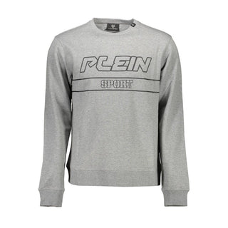 Grigio Cotton Men Sweatshirt