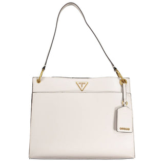 Gray Polyethylene Women Handbag