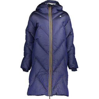 Blue Polyamide Jackets & Coat