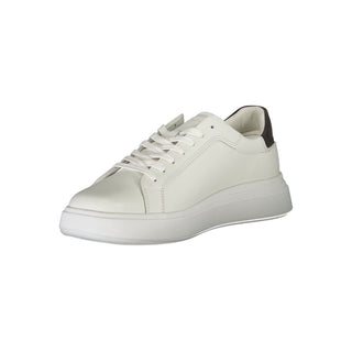 White Leather Men Sneaker
