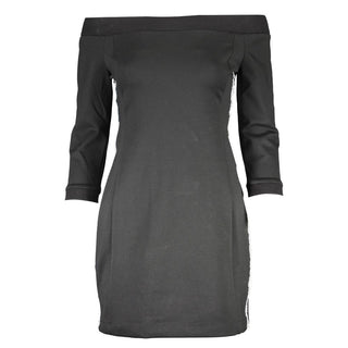 Black Polyester Women's Dress