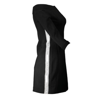 Black Polyester Women's Dress