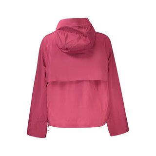 Purple Polyester Jackets & Coat