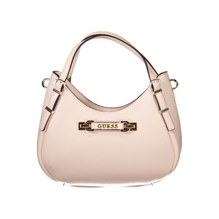 Pink Polyethylene Handbag