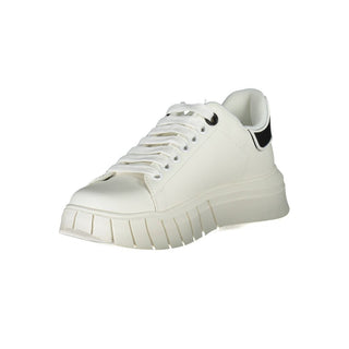 White Polyester Sneaker