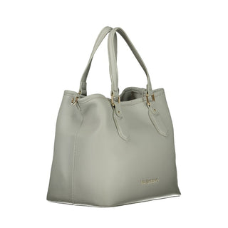 Gray Polyethylene Handbag