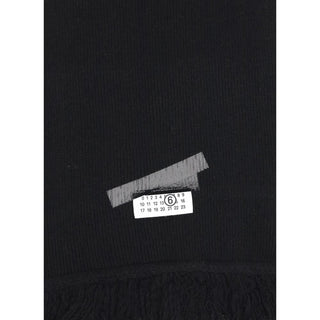 Black Wool Scarf