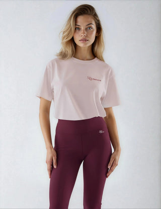 Join The Set Graphic T-shirt in Ice Muted Pink