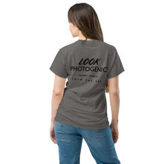Join The Set Look Photogenic Black Logo T-Shirt - White