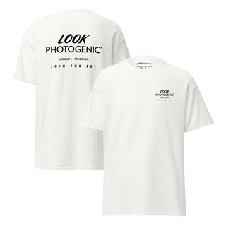 Join The Set Look Photogenic Logo T-Shirt - White