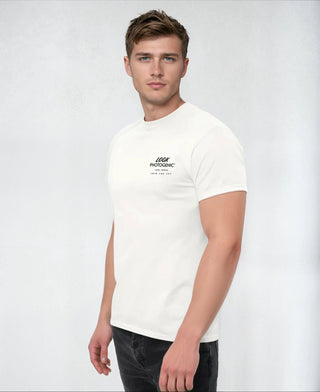 Join The Set Look Photogenic Logo T-Shirt - White