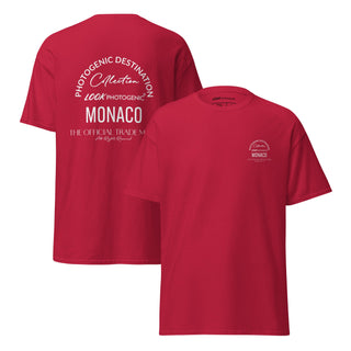 White Graphic Destination Collection Monaco T-Shirt - Black