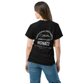 White Graphic Destination Collection Monaco T-Shirt - Sport Grey