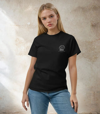 White Graphic Destination Collection Monaco T-Shirt - Black
