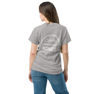 White Graphic Destination Collection Monaco T-Shirt - Black