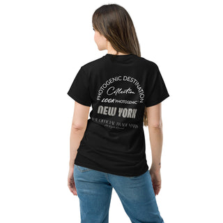 White Graphic Destination Collection New York T-Shirt - Black