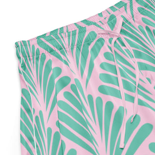 Miss Photogenic Brand Pattern Pyjama Shorts - Mint