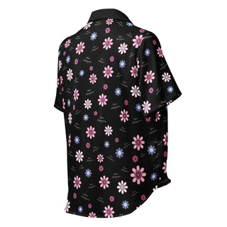 Ditzy Flower Logo Print Pyjama Shirt Miss Photogenic
