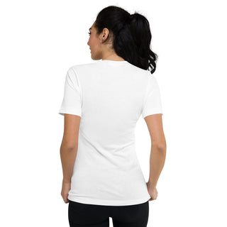 Graphic V Neck Short Sleeve T-Shirt Miss Photogenic