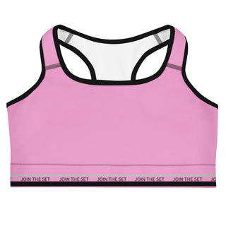 Join The Set Reel Sports Bra - Pink Miss Photogenic