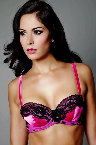 Lace That Enveloped A Rose Balcony Bra Miss Photogenic