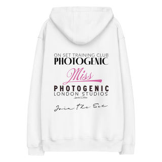 London Studios Graphic Hoodie - White Miss Photogenic