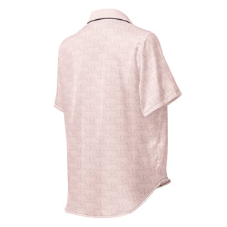 Pink Secret Logo Print Pyjama Shirt Miss Photogenic