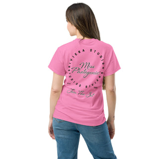 Miss Photogenic Riviera Studios Logo T-Shirt - Pink