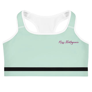 Miss Photogenic SPORT Yoga Crop Top - Mint