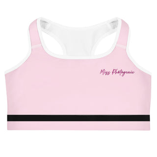 Miss Photogenic SPORT Yoga Crop Top - Pink