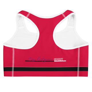 Miss Photogenic SPORT Yoga Crop Top - Red