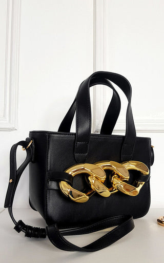 Bag with Extreme Chain Detail