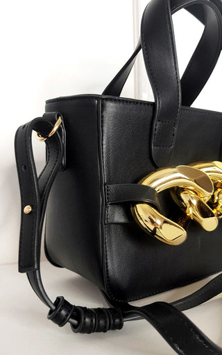 Bag with Extreme Chain Detail