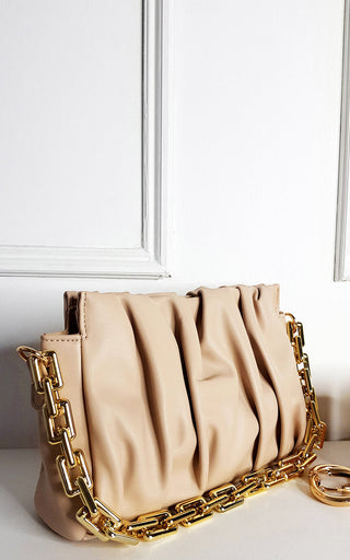 Shoulder Bag with Chain Strap