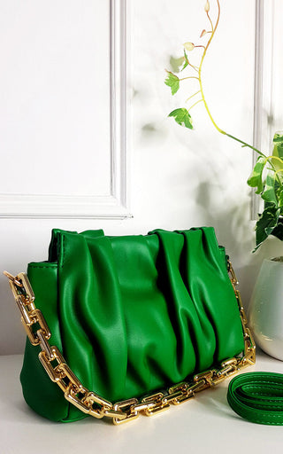 Shoulder Bag with Chain Strap