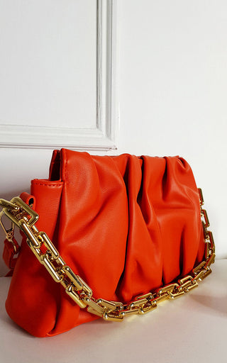 Shoulder Bag with Chain Strap