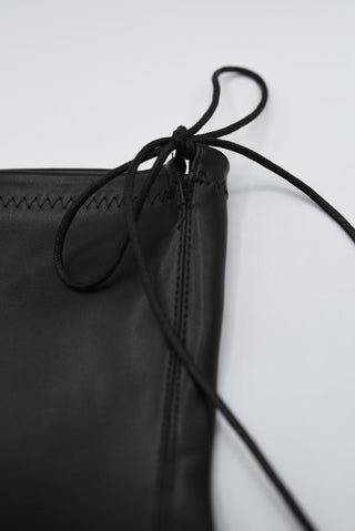 Tie Detail Low Heel Knee High Boots