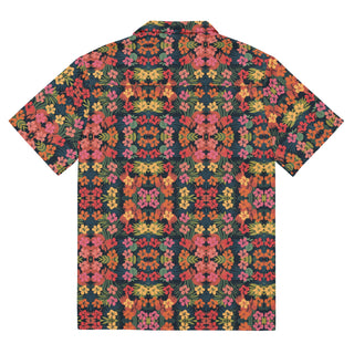 Aztec Floral Short Sleeve Shirt Mr Photogenic