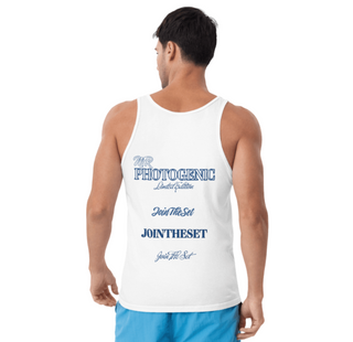 Bold Brand Join The Set Vest - White Mr Photogenic