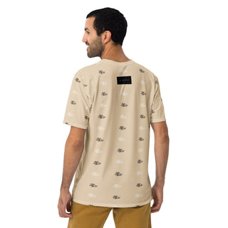 Join The Set All Over Print Tee - Taupe Mr Photogenic