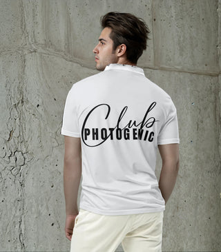 Join The Set Club Photogenic Polo Shirt - Grey Mr